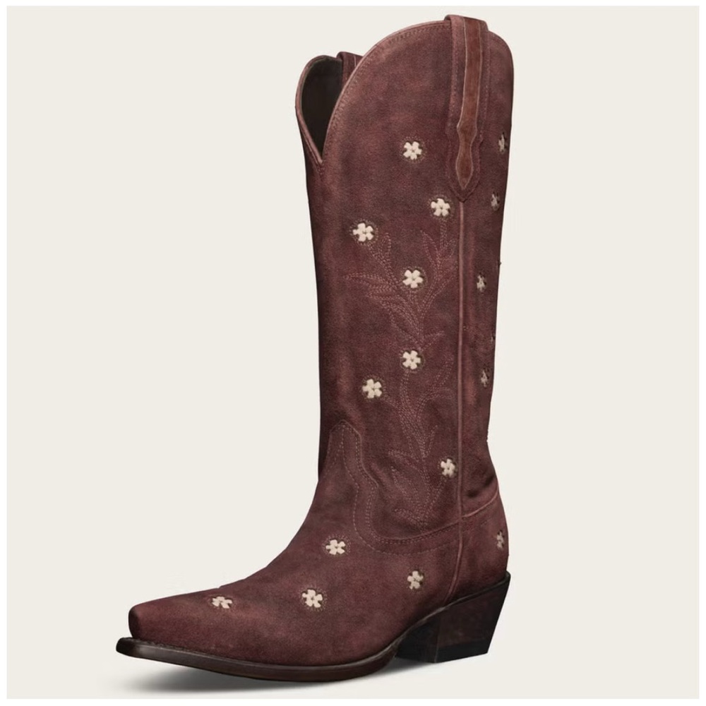 Tecovas Christopher Brock Collection The Annie Suede Boots